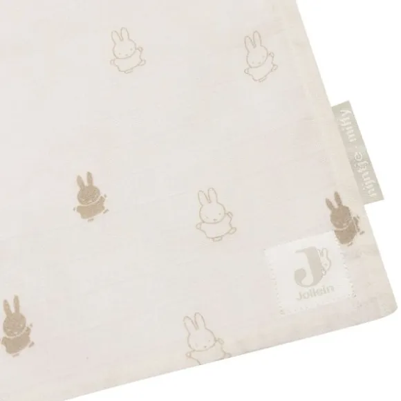Jollein Miffy Hydrofiel Doek - 2 Stuks - Nougat