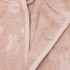 Jollein Miffy Jacquard Badjas - Olive Green - 1-2 Jaar