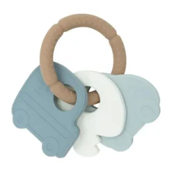 Jollein On The Go Bijtring Sleutelbos - Siliconen