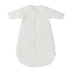 Jollein Slaapzak Winter Met Afritsbare Mouw Rond - 70 cm - Rib - Ivory