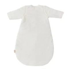 Jollein Slaapzak Winter Met Afritsbare Mouw Rond - 70 cm - Rib - Ivory