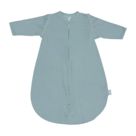 Jollein Slaapzak Zomer Met Afritsbare Mouw - 70 cm - Ajour Seagreen