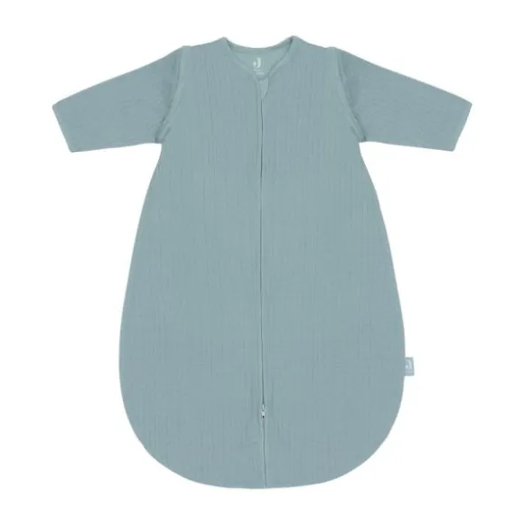 Jollein Slaapzak Zomer Met Afritsbare Mouw - 70 cm - Ajour Seagreen