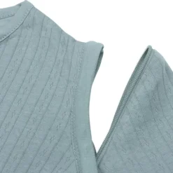 Jollein Slaapzak Zomer Met Afritsbare Mouw - 70 cm - Ajour Seagreen