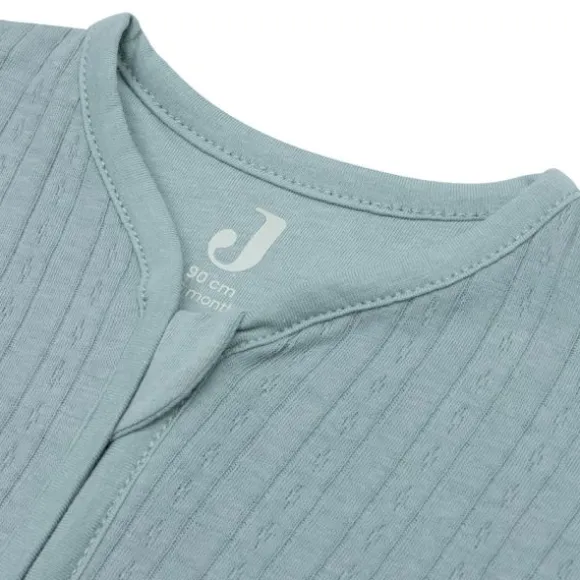 Jollein Slaapzak Zomer Met Afritsbare Mouw - 70 cm - Ajour Seagreen