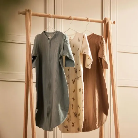 Jollein Slaapzak Zomer Met Afritsbare Mouw - 70 cm - Ajour Seagreen