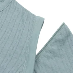 Jollein Slaapzak Zomer Met Afritsbare Mouw - 70 cm - Ajour Seagreen