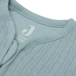 Jollein Slaapzak Zomer Met Afritsbare Mouw - 70 cm - Ajour Seagreen