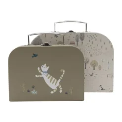 Jollein Speelkoffertje - Tiny Park - 2 Stuks