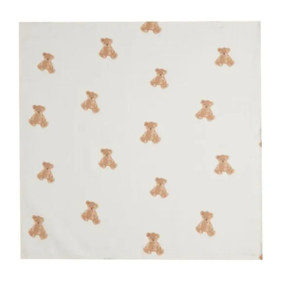 Jollein Teddy Bear Multidoek Hydrofiel Small 3 Stuks