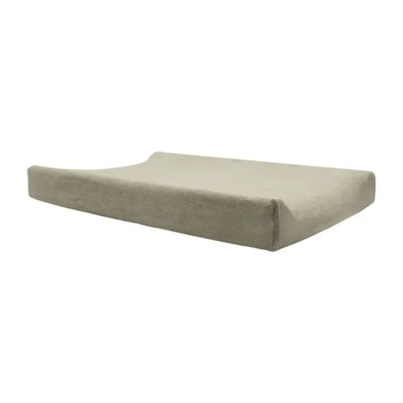 Jollein Terry Waskussenhoes - Badstof - 2 Stuks - Olive Green