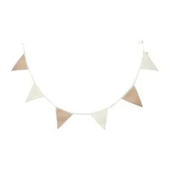 Jollein Vlaggenlijn - Biscuit/Ivory