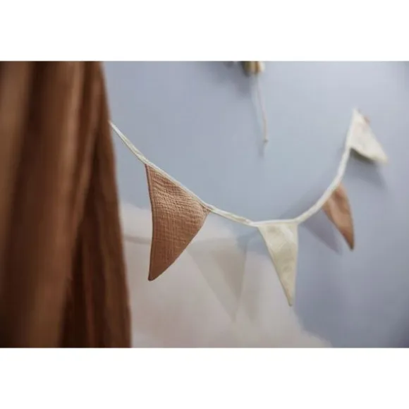 Jollein Vlaggenlijn - Biscuit/Ivory