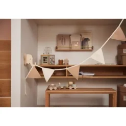 Jollein Vlaggenlijn - Biscuit/Ivory