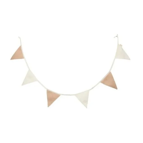 Jollein Vlaggenlijn - Biscuit/Ivory