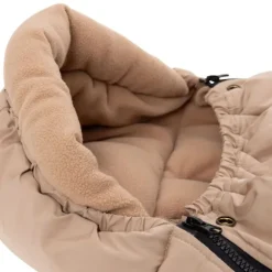 Jollein Voetenzak 3/5 Punts - Groep 0+ - Puffed - Biscuit