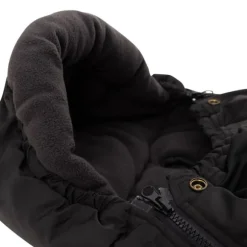 Jollein Voetenzak 3/5 Punts - Groep 0+ - Puffed - Zwart