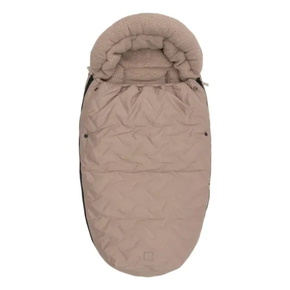 Jollein Voetenzak Buggy/Kinderwagen - Embossed - Milky Coffee