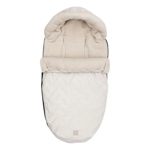 Jollein Voetenzak Buggy/Kinderwagen - Embossed - Milky Coffee