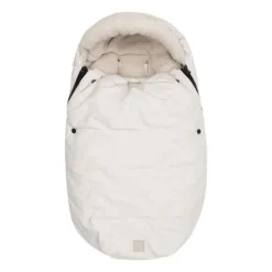 Jollein Voetenzak Groep 0+ 3/5 punts gordel - Embossed - Sand