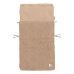 Jollein Voetenzak Groep 0+ 3/5‑Punts Gordel - Cloudy Rib - Oatmeal