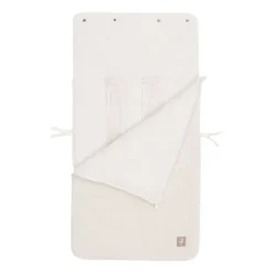 Jollein Voetenzak Groep 0+ 3/5‑Punts Gordel - Cloudy Rib - Oatmeal