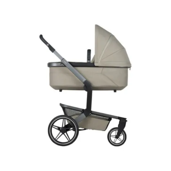 Joolz Day 5 Kinderwagen 4-in-1 - Stone Grey | Cybex Cloud T Plus Autostoeltje - Sepia Black | Cybex Base T - Black