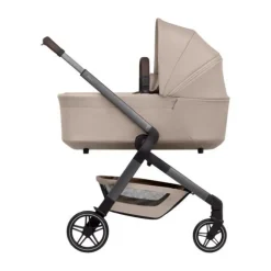 Joolz Hub 2 Kinderwagen 4-in-1 - Stone Grey | Maxi-Cosi Pebble 360 Pro 2 Autostoeltje | Maxi-Cosi FamilyFix 360 Pro