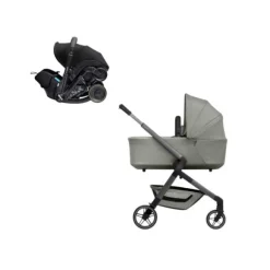 Joolz Hub 2 Kinderwagen 3-in-1 - Stone Grey | Doona X Autostoeltje