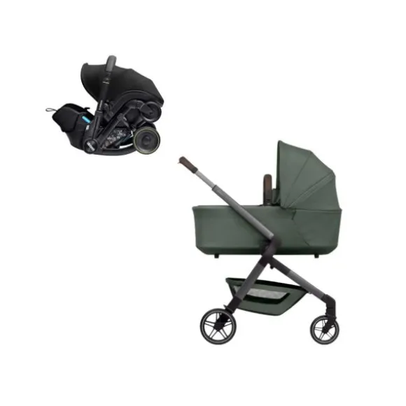 Joolz Hub 2 Kinderwagen 3-in-1 - Stone Grey | Doona X Autostoeltje