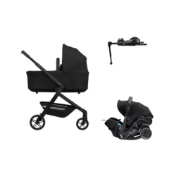 Joolz Hub 2 Kinderwagen 4-in-1 - Stone Grey | Doona X Autostoeltje | Doona X Isofix Base