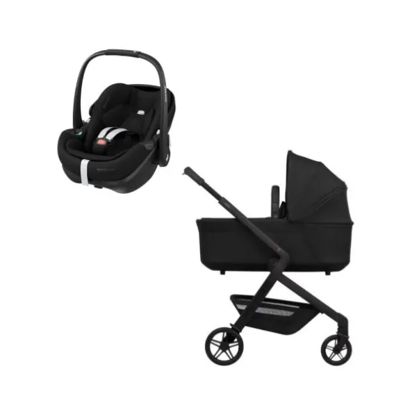 Joolz Hub 2 Kinderwagen 2-in-1 - Stone Grey | Joolz X Maxi-Cosi Pebble 360 Pro 2 Autostoeltje