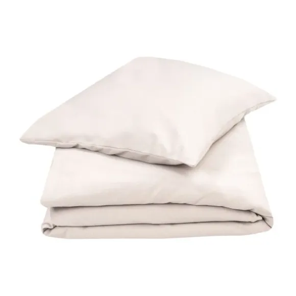 Julius Zöllner Dekbedovertrekset - Uni Red Earth - 80x80 cm + 35x40 cm