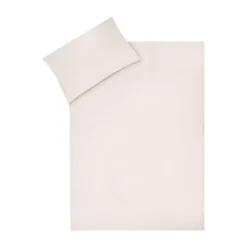 Julius Zöllner Dekbedovertrekset - Uni Red Earth - 80x80 cm + 35x40 cm