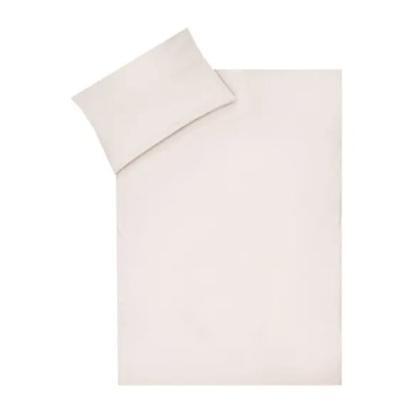 Julius Zöllner Dekbedovertrekset - Uni Red Earth - 80x80 cm + 35x40 cm