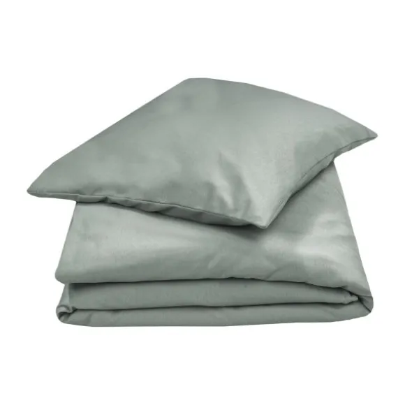 Julius Zöllner Dekbedovertrekset - Uni Red Earth - 80x80 cm + 35x40 cm