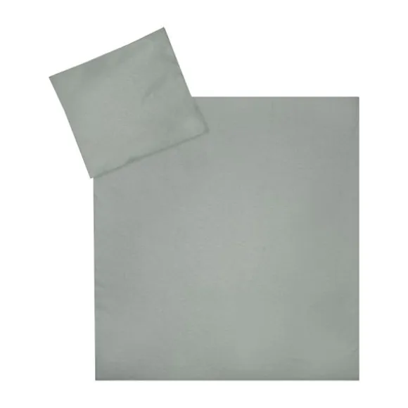 Julius Zöllner Dekbedovertrekset - Uni Red Earth - 80x80 cm + 35x40 cm