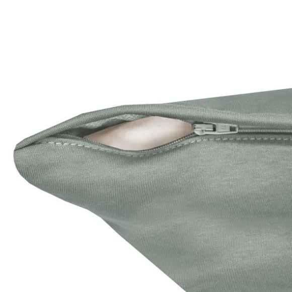 Julius Zöllner Dekbedovertrekset - Uni Red Earth - 80x80 cm + 35x40 cm