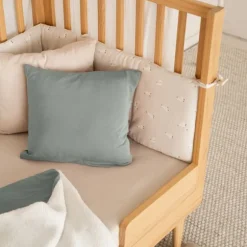 Julius Zöllner Dekbedovertrekset - Uni Red Earth - 80x80 cm + 35x40 cm