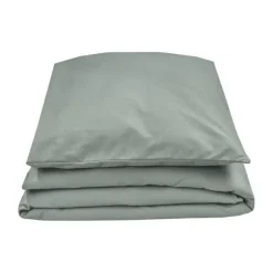 Julius Zöllner Dekbedovertrekset - Uni Red Earth - 80x80 cm + 35x40 cm