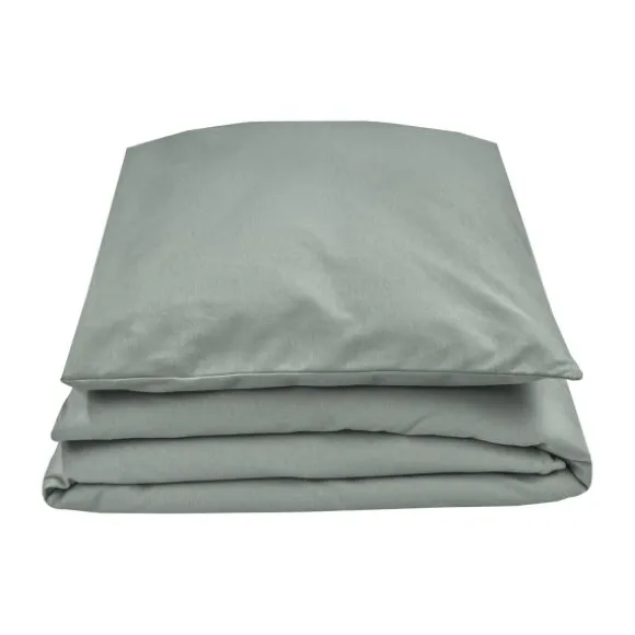 Julius Zöllner Dekbedovertrekset - Uni Red Earth - 80x80 cm + 35x40 cm