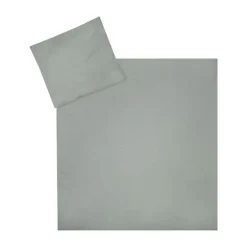 Julius Zöllner Dekbedovertrekset - Uni Red Earth - 80x80 cm + 35x40 cm