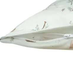 Julius Zöllner Dekbedovertrekset - Uni Red Earth - 80x80 cm + 35x40 cm