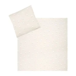 Julius Zöllner Dekbedovertrekset - Uni Red Earth - 80x80 cm + 35x40 cm