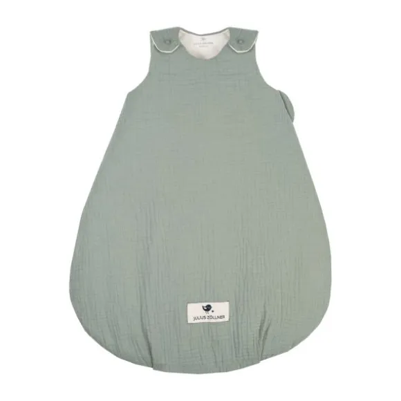 Julius Zöllner Muslin Babyslaapzak - Groen - Maat 62/68
