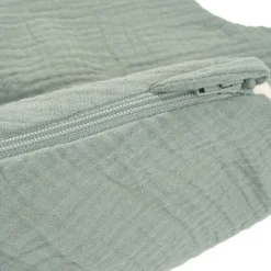 Julius Zöllner Muslin Babyslaapzak - Groen - Maat 62/68