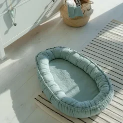 Julius Zöllner Muslin Babynestje NIDO - Sand