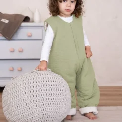 Julius Zöllner Muslin Playmat – Sand – 95/135 cm