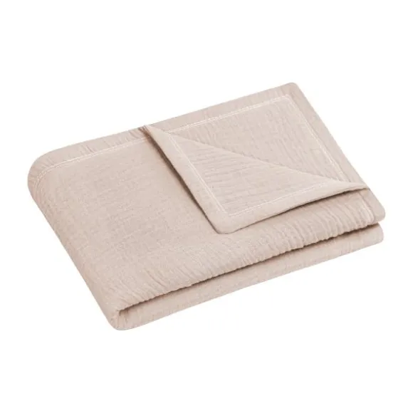 Julius Zöllner Muslin Wiegdeken - Sand - 70×100 cm