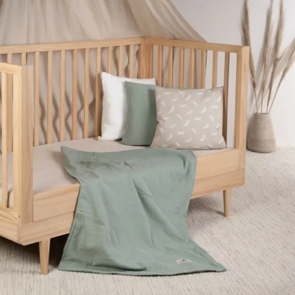 Julius Zöllner Muslin Wiegdeken - Sand - 70×100 cm